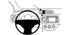 ProClip Fahrzeughalter 854723 - Mittelbefestigung - Toyota Yaris 12-14