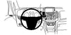 ProClip Fahrzeughalter 854733 - Mittelbefestigung - Opel Zafira C 12-16
