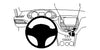 ProClip Fahrzeughalter 854764 - Winkelbefestigung - Peugeot 208 12-19, Peugeot 2008 14-19