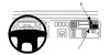 ProClip Fahrzeughalter 854787 - Winkelbefestigung- NUR für den flachen Strichstil - Freightliner M2 Business Class 03-18, Freightliner Business Class M2 03-18