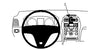 ProClip Fahrzeughalter 854793 - Mittelbefestigung - Ford Explorer Police Interceptor 12-21, Ford Police Interceptor Utility 12-21
