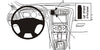 ProClip Fahrzeughalter 854822 - Mittelbefestigung - Ford Fusion 13-20, Ford Mondeo 15-22