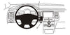 ProClip Fahrzeughalter 854844 - Mittelbefestigung - Ford Flex 13-19