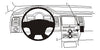 ProClip Fahrzeughalter 854845 - Winkelbefestigung - Ford Flex 13-19