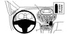 ProClip Fahrzeughalter 854850 - Winkelbefestigung - Ford B-Max 13-18