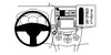 ProClip Fahrzeughalter 854853 - Mittelbefestigung - Toyota RAV 4 11-12