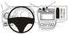 ProClip Fahrzeughalter 854871 - Mittelbefestigung - Mitsubishi Space Star 13-24, Mitsubishi Mirage 13-24