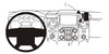 ProClip Fahrzeughalter 854873 - Winkelbefestigung- NUR für Modelle mit hohem mittigem Informationsbildschirm - Ford F-Series 650 11-16, Ford F-Series 750 11-16, Ford F-Series 350 11-16 und weitere