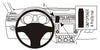 ProClip Fahrzeughalter 854885 - Mittelbefestigung - Skoda Octavia III 13-17