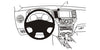 ProClip Fahrzeughalter 854895 - Mittelbefestigung - Nissan Pathfinder 13-21