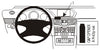 ProClip Fahrzeughalter 854896 - Mittelbefestigung - Mercedes Benz E-Klasse, Limo 14-16, Mercedes Benz E-Klasse und weitere