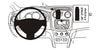 ProClip Fahrzeughalter 854897 - Mittelbefestigung - Dacia Logan 13-21, Dacia Sandero 13-21