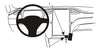 ProClip Fahrzeughalter 854922 - Winkelbefestigung - Tesla Model X 16-20, Tesla Model S 13-20