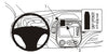 ProClip Fahrzeughalter 854941 - Mittelbefestigung - Renault Captur 14-17