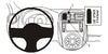 ProClip Fahrzeughalter 854944 - Mittelbefestigung - Nissan Micra 14-17
