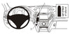 ProClip Fahrzeughalter 854958 - Mittelbefestigung - Acura MDX 14-21