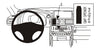 ProClip Fahrzeughalter 854960 - Mittelbefestigung - Lexus IS Cabrio Series 16-21, Lexus IS Series 14-21, Lexus RC Series 14-25