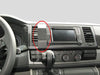 ProClip Fahrzeughalter 855204 - Mittelbefestigung- NUR für Premium-Armaturenbrett MIT einem Deckel auf der mittleren Ablagetasche - Volkswagen Multivan 16-20, Volkswagen T6 Transporter/Pickup 16-20