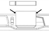ProClip Fahrzeughalter 856175 - Mittelbefestigung - MAN TGE 25-25, Volkswagen Crafter 25-25