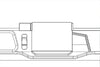 ProClip Fahrzeughalter 856175 - Mittelbefestigung - MAN TGE 25-25, Volkswagen Crafter 25-25