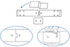 ProClip Fahrzeughalter 856208 - Mittelbefestigung - Tesla Model Y 25½-26, Tesla Model Y Juniper 25½-26