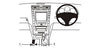 ProClip Fahrzeughalter für Rechtslenker 633619 - Konsolenbefestigung - Lexus GS Series 05-11