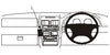 ProClip Fahrzeughalter für Rechtslenker 652390 - Winkelbefestigung - Mazda MPV 96-98