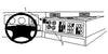 ProClip Fahrzeughalter 852500 - Mittelbefestigung - Mercedes Benz Actros 97-02