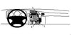 ProClip Fahrzeughalter 852503 - Winkelbefestigung - Saab 9-5 98-05